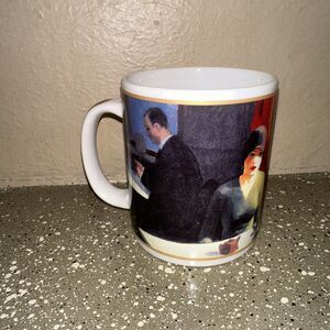 Edward Hopper Cafe Arts Chop Suey Mug Vintage 12 Oz Rare‎